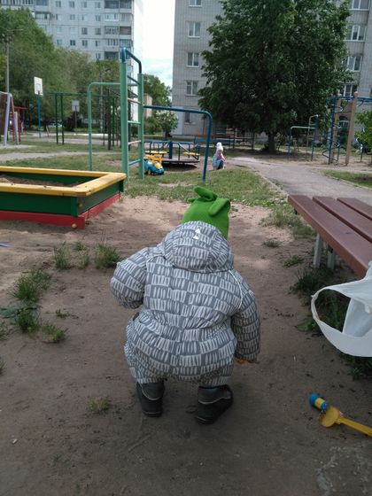 Суровое российское лето...