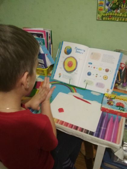 Дневник 16-19 февраля 2019. Занятия в библиотеке, МК по лепке, домашние развивашки.