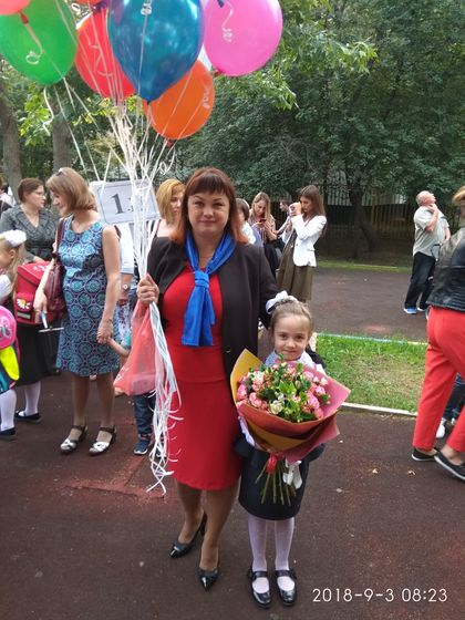 Моя первоклашка)