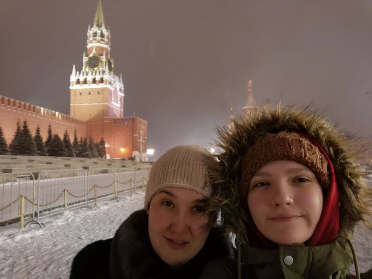 Вечерние прогулке по Москве-граду