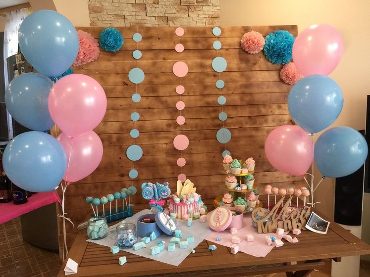 Мой gender reveal party