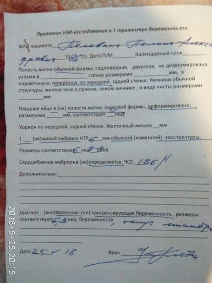 Сходила на узи. .