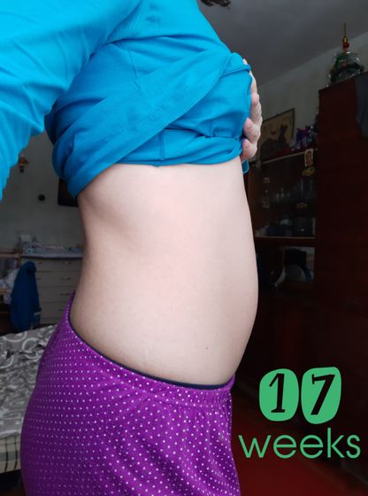 17 недель (много фото)