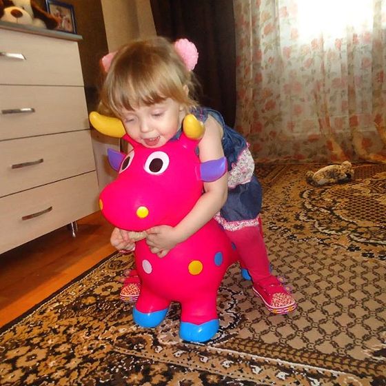 " Анютке 2 годика =)) "