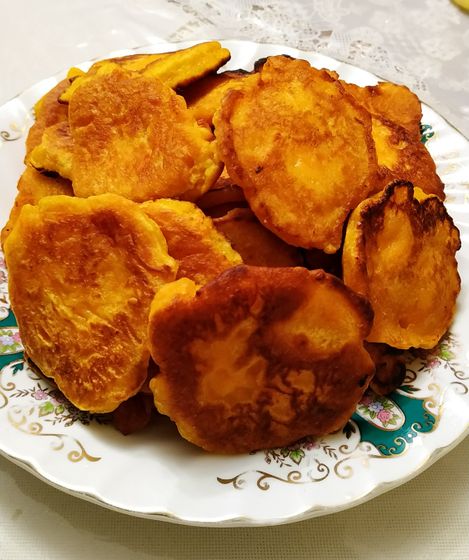 Морковные оладьи ?
