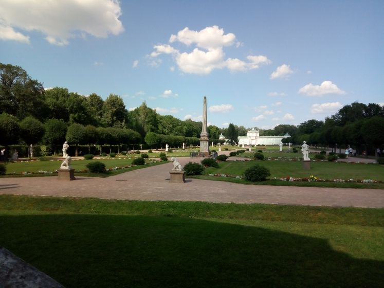 Прогулка в усадьбе Кусково. Ч.1
