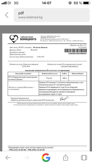 25й день задержки хгч 7726.62