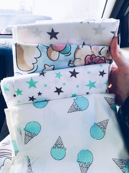 Ткань для бортиков 😍