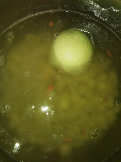 Суп с сайрой
