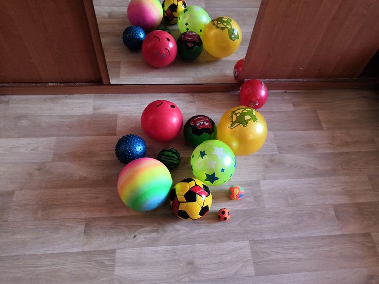 Когда дочь фанат мячиков...