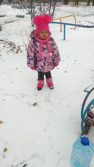 Первый снег🌨️❄️❄️❄️