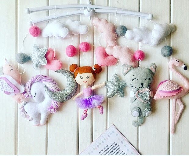 Мобиль для девочки😻