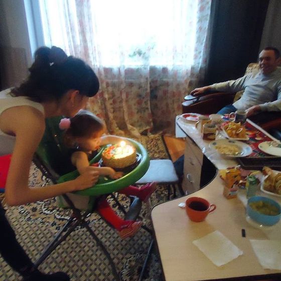 " Анютке 2 годика =)) "