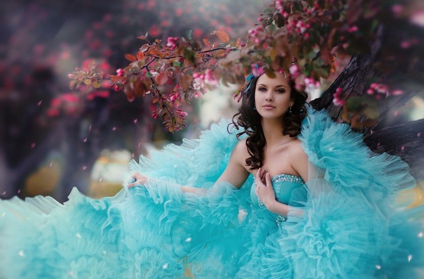 Фотосессия в Цветущих садах