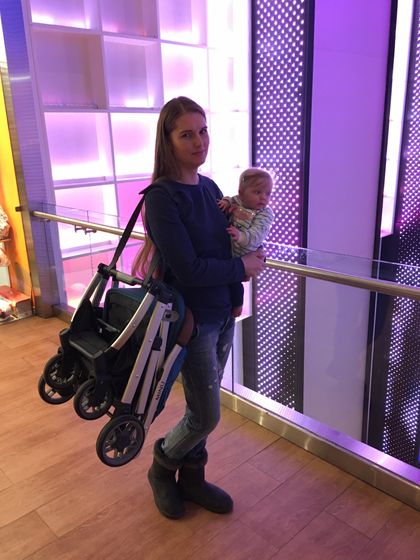 Наша колясочка UppaBaby Minu