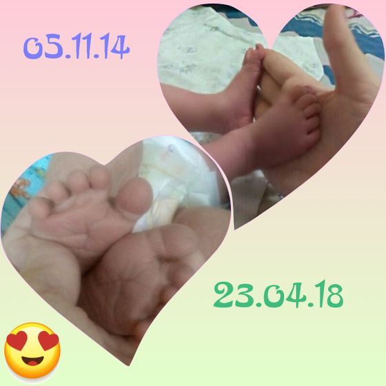 Ох, эта любовь к пяточкам❤👣