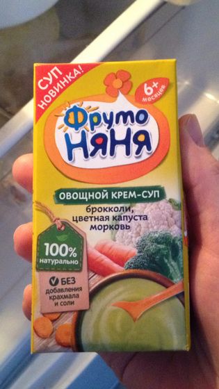 Суп фрутоняня 6+