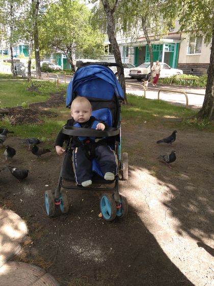 10 месяцев моему зайчику!!!