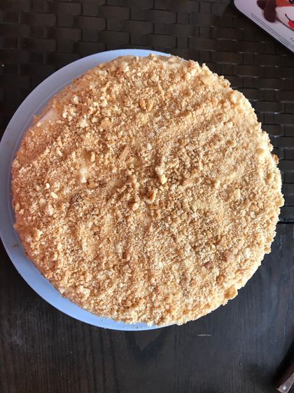 Медовик мой первый 😋