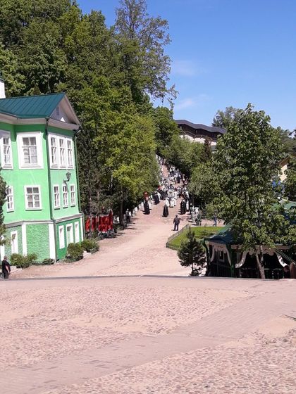 Наша поездка в Псково-Печерский монастырь.