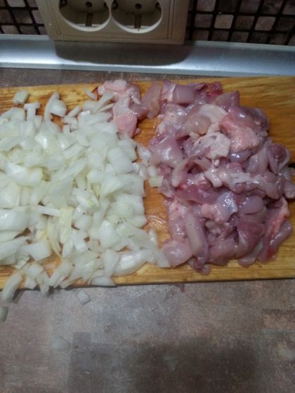 Что приготовить на ужин- сырный суп и горшочки картошка/курица