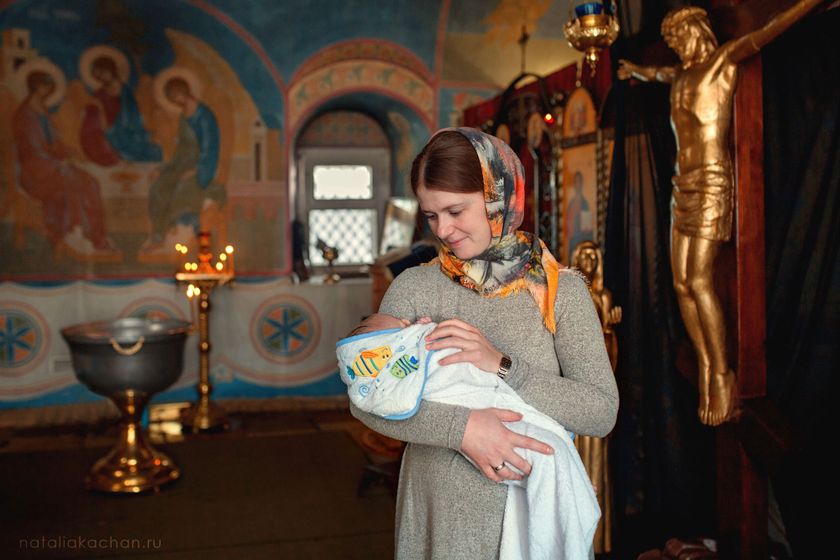 Бесплатная фотосъёмка крещения