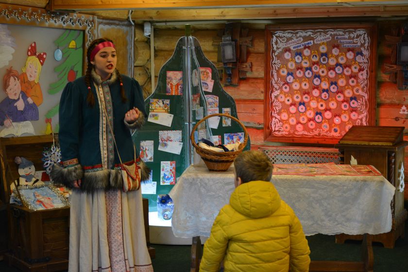 Пасха в Усадьбе Деда Мороза в Кузьминках, 7.04.2018.
