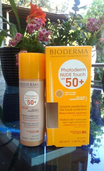 Bioderma nude touch spf 50+.Мой отзыв.