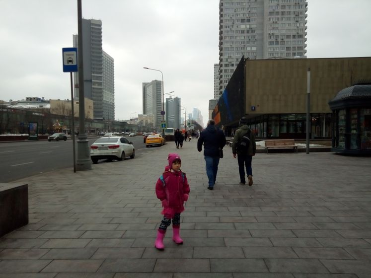 Воскресная прогулка на Новом Арбате