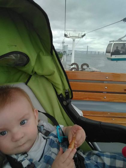Крестины, и немножко прогулок в отпуске