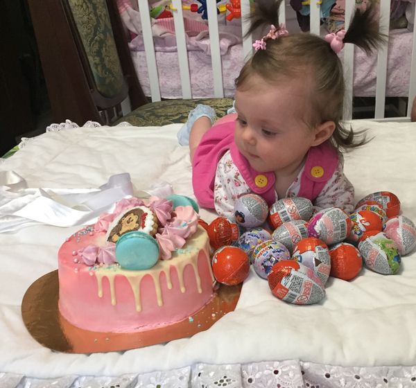 Ксюше пол годика❤️