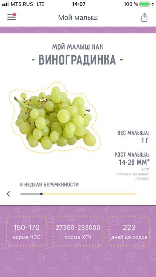Нам сегодня 8️⃣ недель.Даже