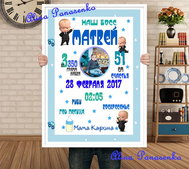 Мои метрика и постеры