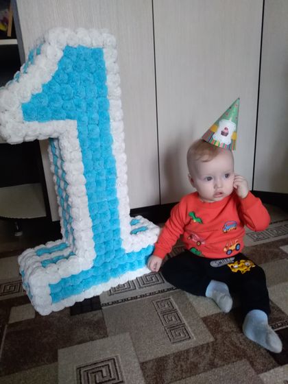 1 годик нашему сыночку)?????