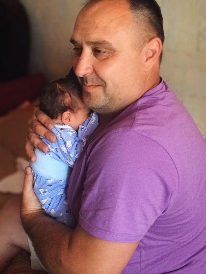 Дедуля приходил❤️? мой папочка)