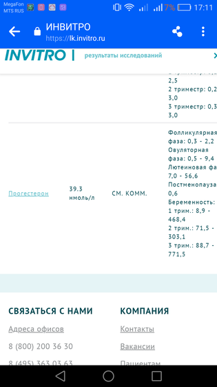 Прогестерон