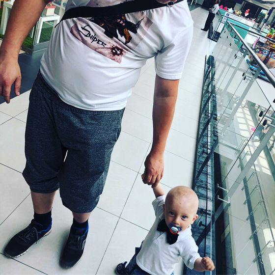 А нам сегодня годик 😍😉🍾