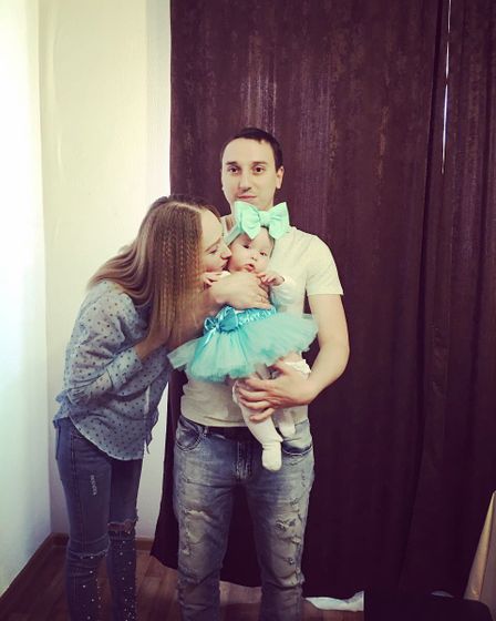А мы вчера покрестили
