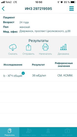 Пришёл мой результат хгч...