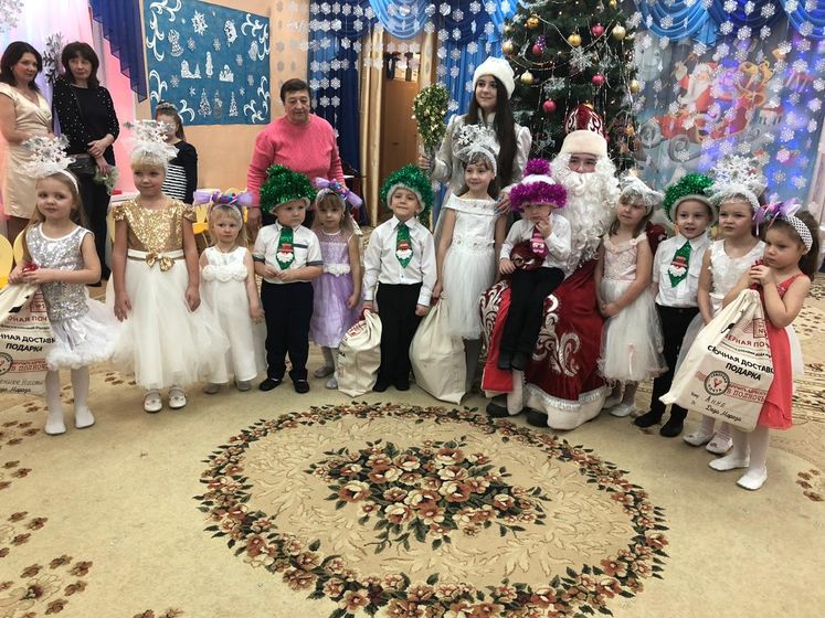 Новогодний утреник у Вероники