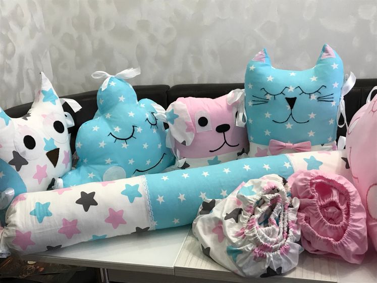 Шью на заказ , комплект в детскую кроватку
