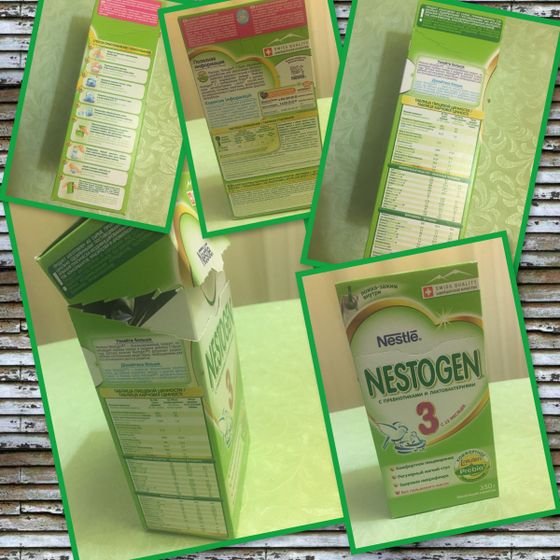 Наши впечатления о детском сухом молочке Nestogen3