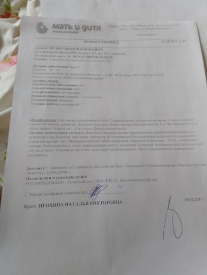 Спермаграмма перед эко