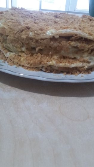 Давно хотела испечь наполеон,