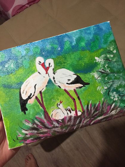 Аисты к нам летят❤️