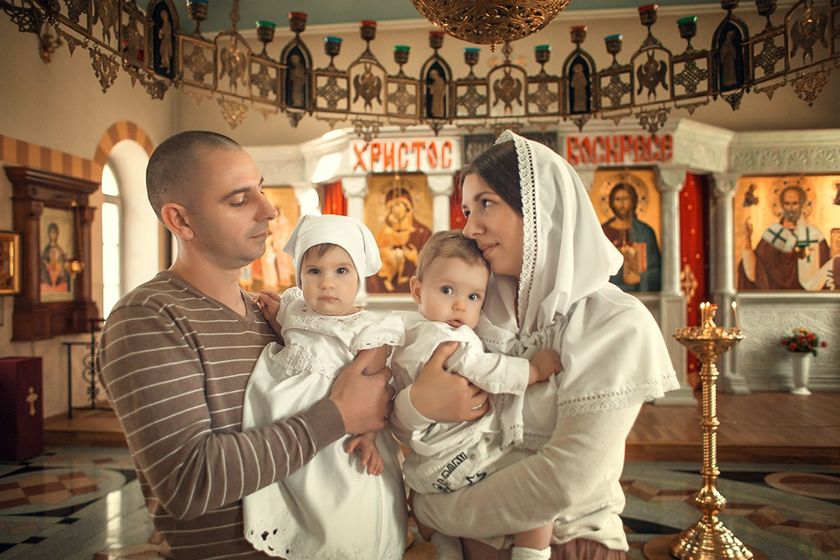 Крестины.
