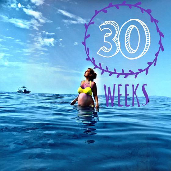 Сегодня тебе 30 недель,