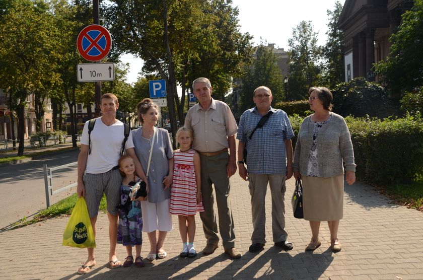 Наша большая семья или мы побывали в Латвии.