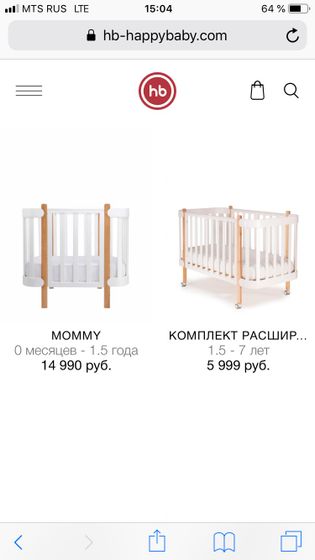 Кроватка от НВ