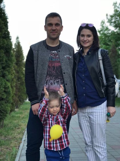 Вечером сегодня приехали с